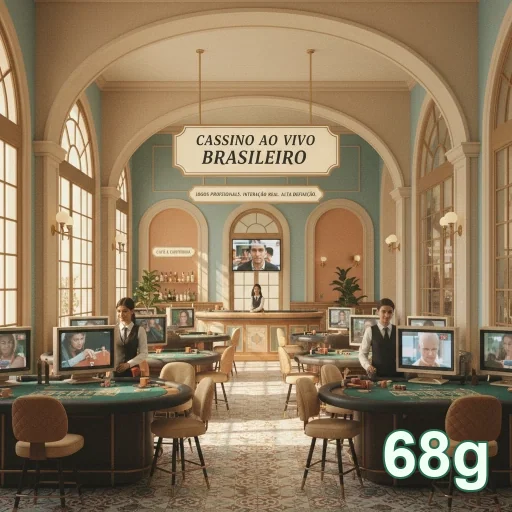 Ambiente de cassino ao vivo para jogadores VIP na 68g.
